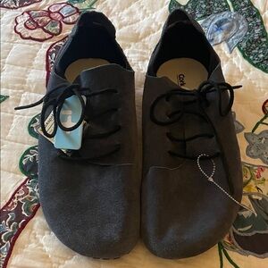 NWT Oetzi Blue Suede Shoes Mens Size 12 Cork Lite